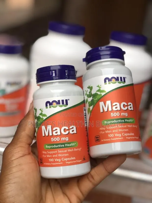 Now Maca 500mg 100 Capsules · Photo 1