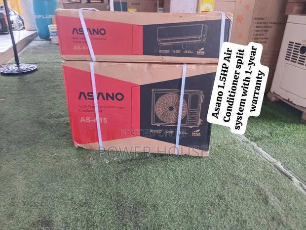 Asano 1.5HP R410A AC – Super Quality Split Air Conditioner · Photo 1