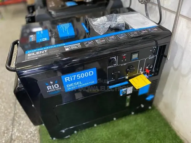 House Hold Rio 5.5 KVA Silent Diesel Generator · Photo 1