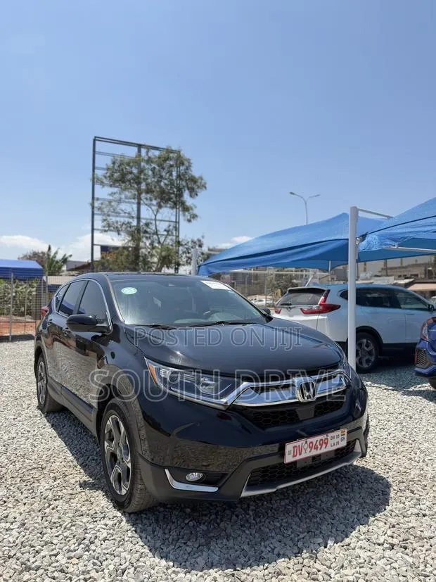 Honda CR-V EX AWD 2018 Black · Photo 1