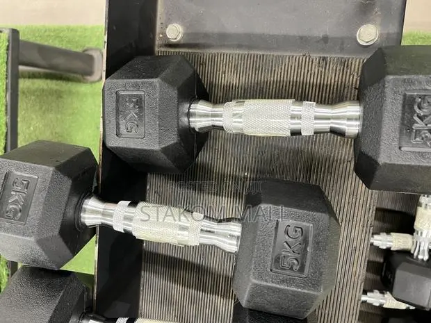 Metallic Dumbbells - 5kg · Photo 1