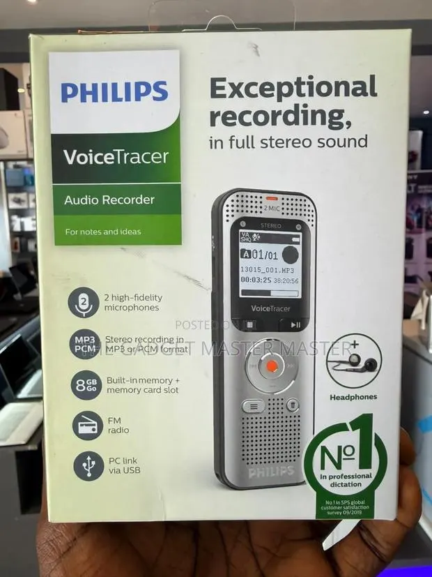 Philips Dvt2050 Voicetracer Audio Recorder · Photo 1