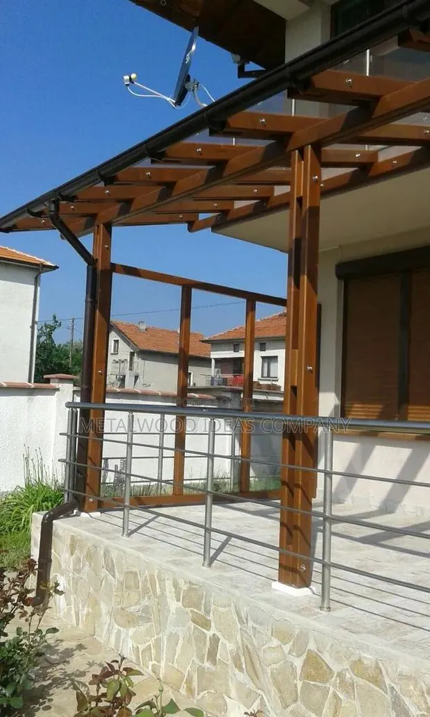 Custom Wooden Pergola Design & Installation · Photo 1