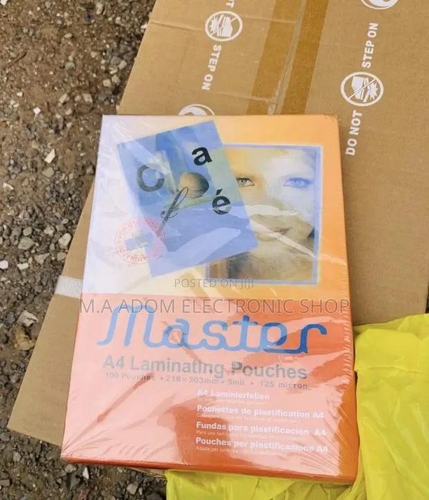 High Quality Master A4 Laminating Film Pouches - 100 Pouches · Photo 1