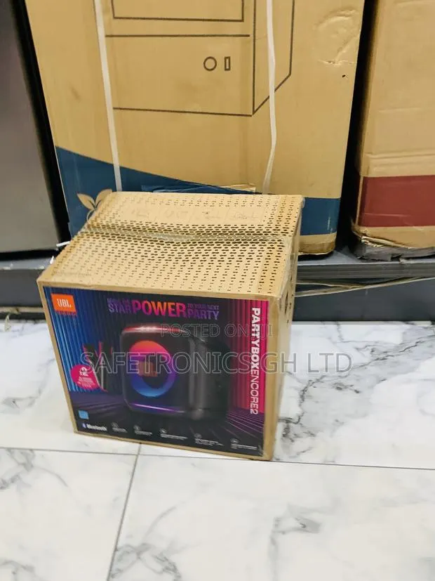 New Lovely JBL PartyBox Encore 2 Portable Party Speaker With 2 Mics · Photo 1