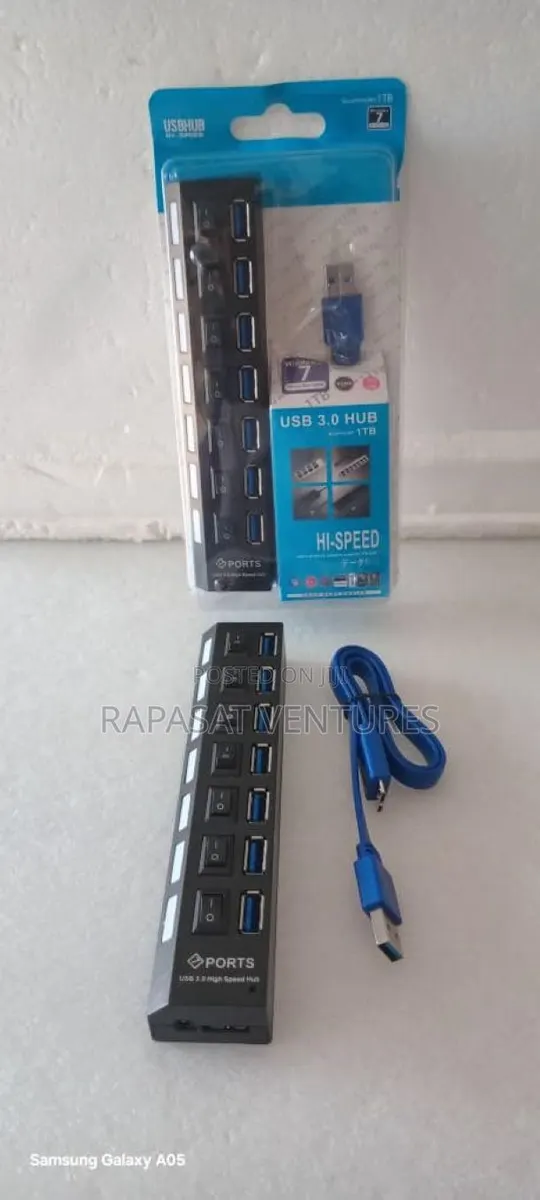 Usb 3.0 Hub 7 Port on/Off Switch · Photo 1