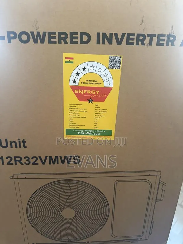 Hilbery R32 1.5 HP Inverter AC 3star Chills Like 2.0 · Photo 1