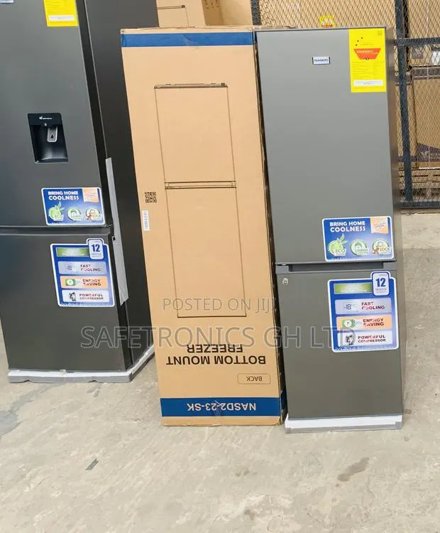Best Nasd2-23-Sk Bottom Mount Grey FrostChoice 170L Fridge · Photo 1