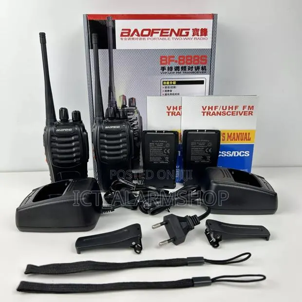 2pcs Baofeng Walkie Talkie Intercom · Photo 1