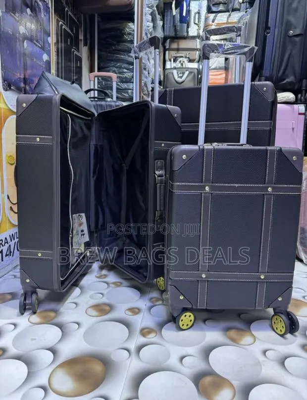 Premium Quality 3set Fiber Leather Box Luggage. · Photo 1