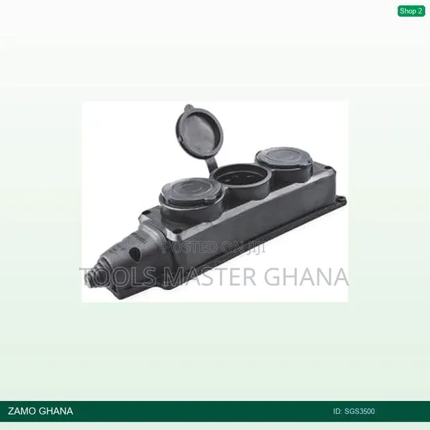 Rubber Mono Phase Triple Sockets - Sgs3500 · Photo 1