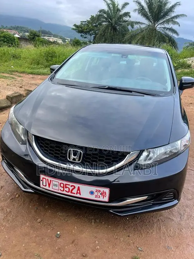 Honda Civic 2015 Black · Photo 1