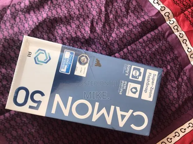 New Tecno Camon 50 256 GB Black · Photo 1