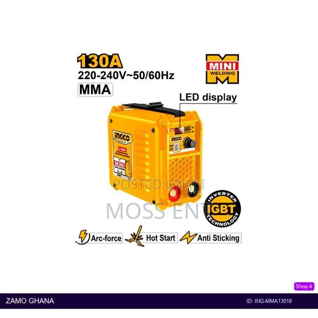 Inverter Mma Welding Machine 130a at - Ing-Mma13018 · Photo 1
