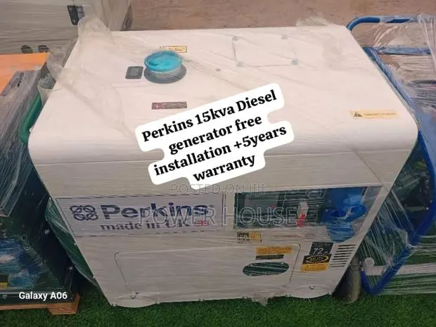 Energy Eclipse Perkins Diesel Generator 15kva Silent · Photo 1
