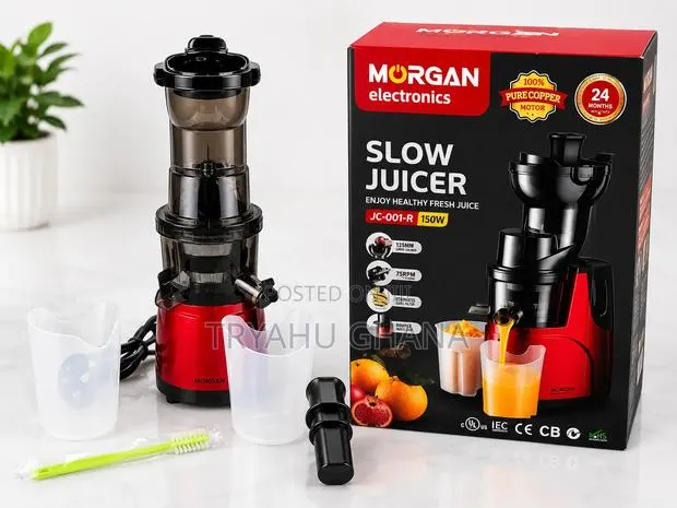 Shop the Morgan Slow Juicer Online in Ghana at Tryahu Online Shop · Photo 1