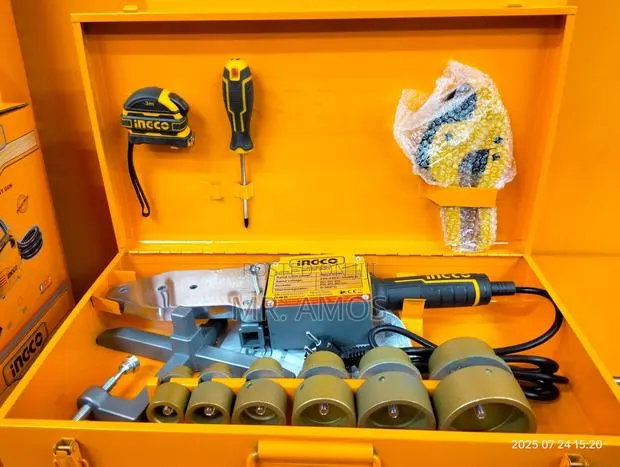 800 Watt / 1500 Watt Plastic Welding Tool + 6pcs Sockets - Ptwt215002 · Photo 1