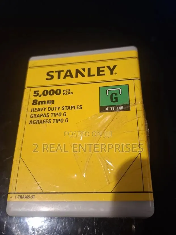 Stanley Heavy Duty 8mm Type G Staples (5,000-Pack) · Photo 1