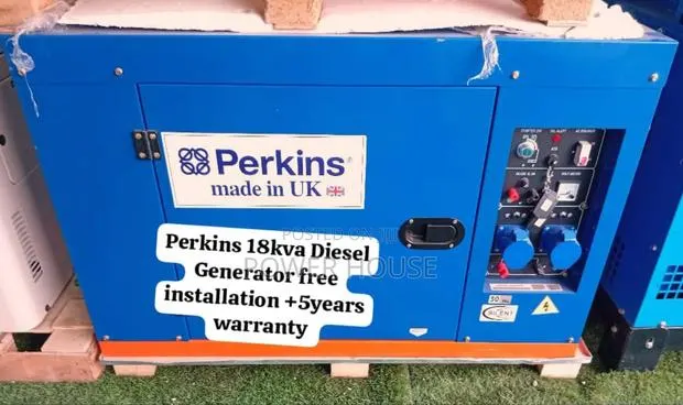 Randomly Yours Perkins Diesel Generator 18kva Silent Perkins Generator · Photo 1