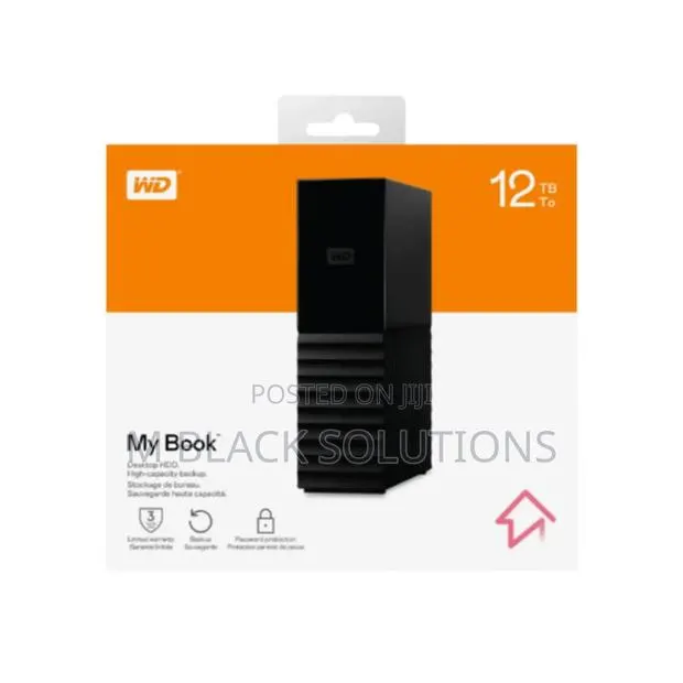 WD My Book 12TB Desktop External Hard Drive · Photo 1