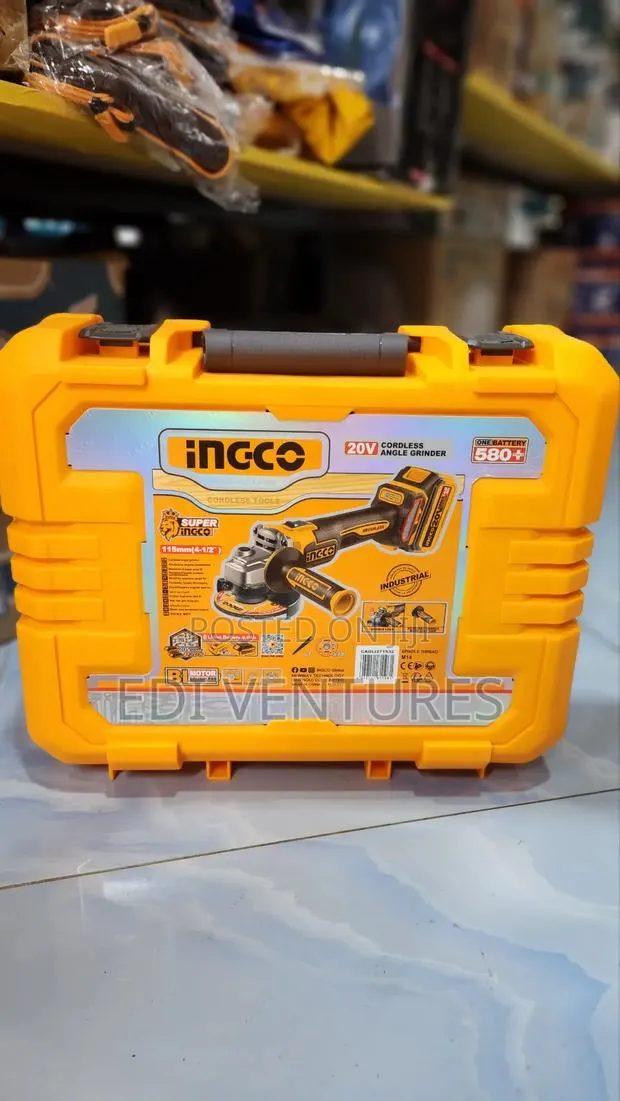 Ingco Cordless Angle Grinder · Photo 3