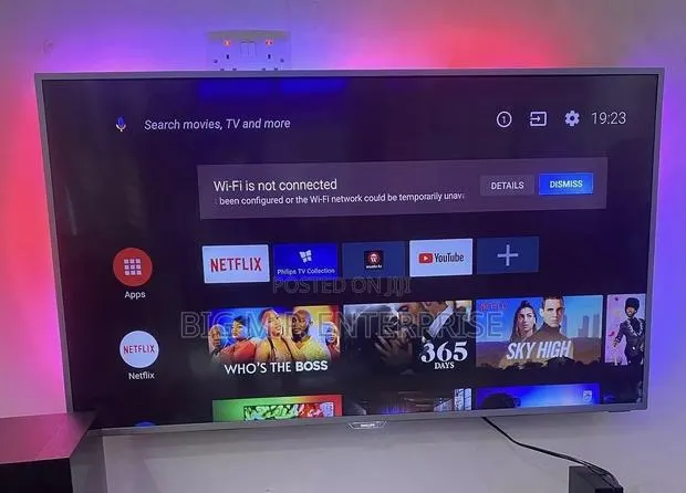 PHILIPS 55 Inches Andriod TV. 4K UHD, Digital Satellite. · Photo 1