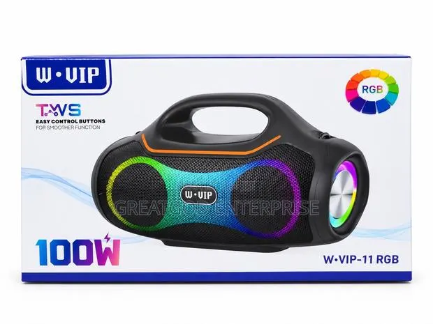 W·vip-11 RGB 100W Wireless Bluetooth Speaker · Photo 1