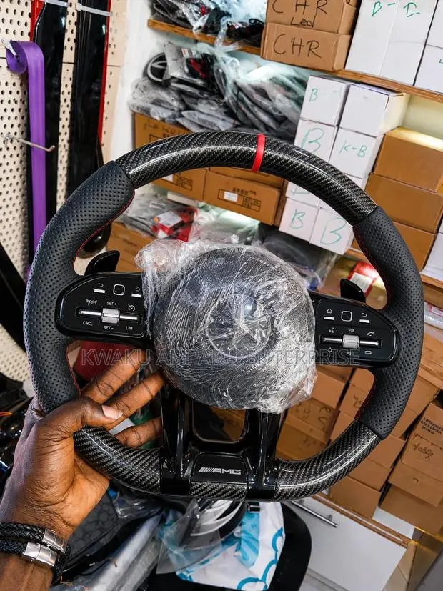 Mercedes-Benz AMG Style Sport Steering Wheel With Paddle Shifters · Photo 1
