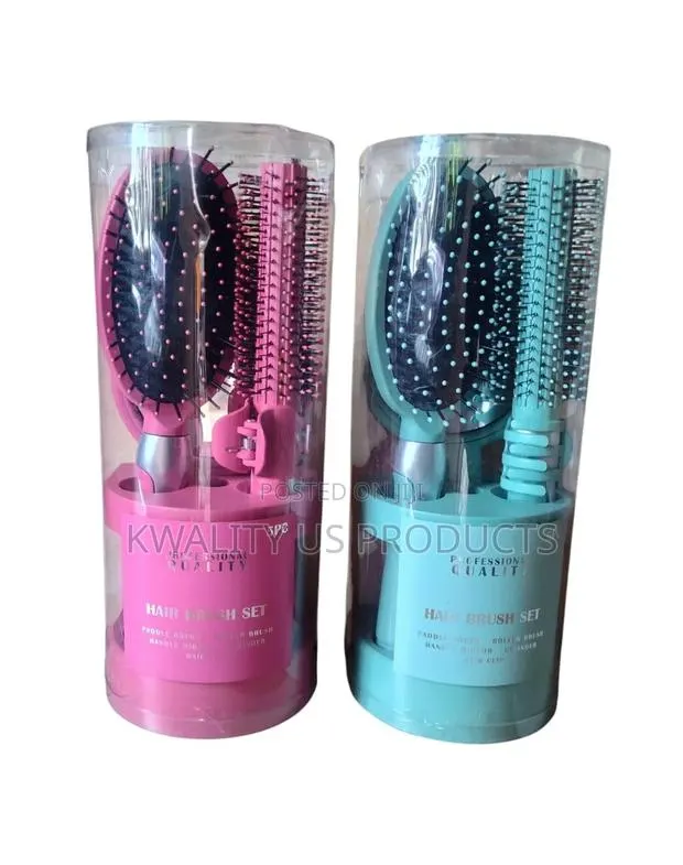 Professional Quality 5-Piece Hair Brush Set · Photo 1