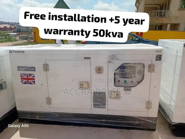 Energyflow 50kva Perkins Diesel Genset 45kw Compact Body · Photo 1