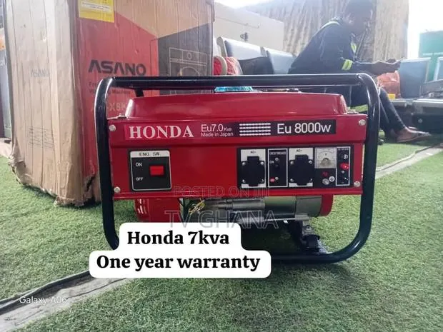 Honda 7kVA Heavy-Duty Generator – Low Fuel Consumption7kva · Photo 1
