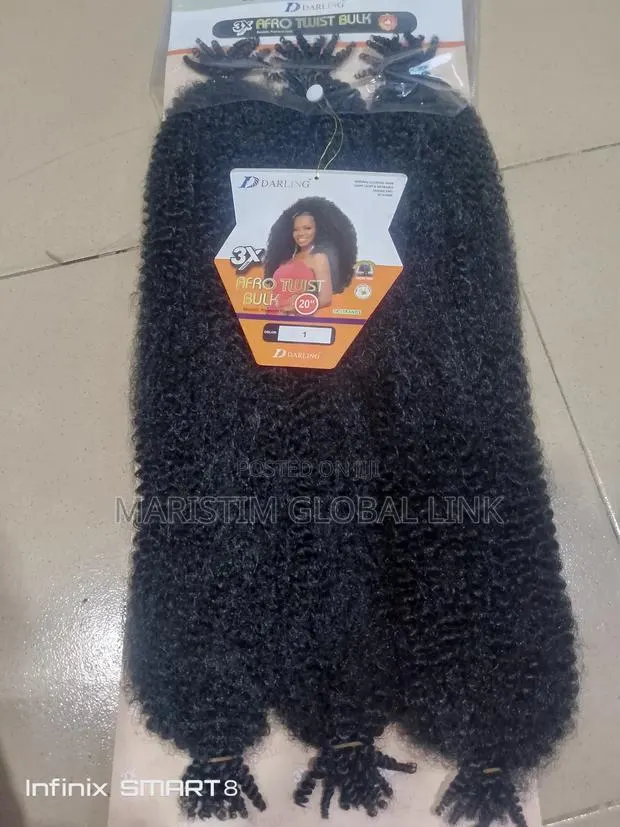 Afro Bulk Twist 20" Hair Extension · Photo 1