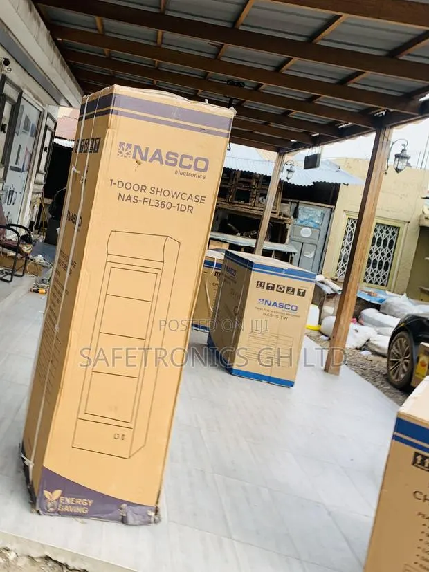 Fabulous New Nasco Nas360fl 1-Door Glass Display Fridge (288l) · Photo 1