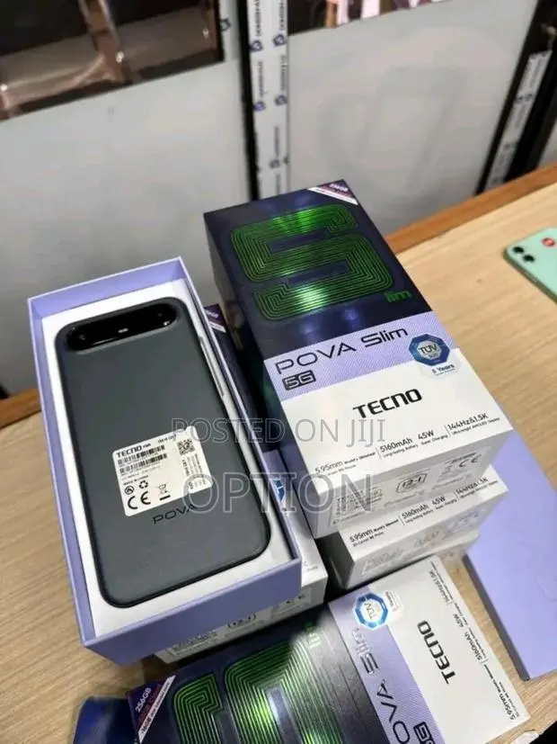New Tecno Spark Slim 256 GB Gray · Photo 1