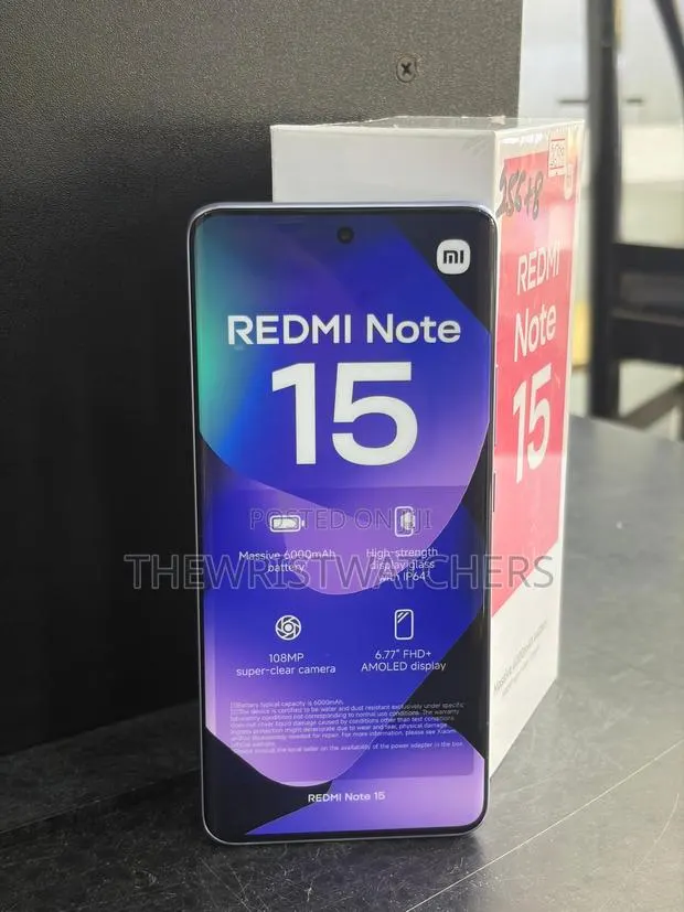 New Xiaomi Redmi Note 15 256 GB Purple · Photo 1
