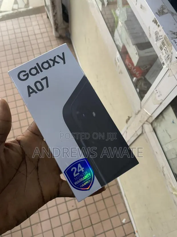 New Samsung Galaxy A07 4G 128 GB Black · Photo 1