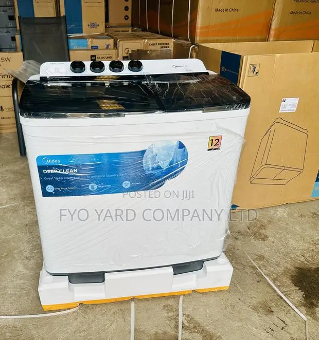 Powerful Cleaning Midea Turbo Washing 12KG Top Load Washing Machine · Photo 1