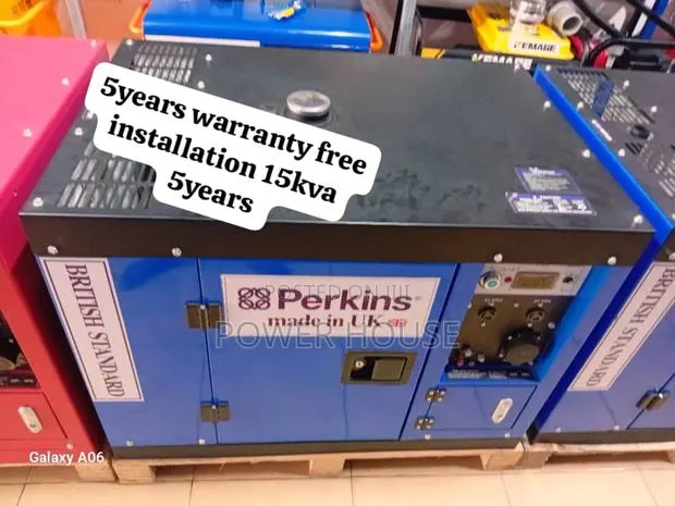Genuine Vortex 16500watts 15kva Perkins Diesel Generator · Photo 1
