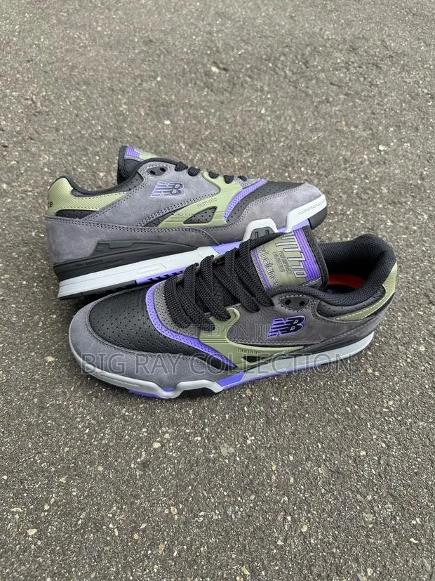 New Balance Numeric 770 Grey Black Purple · Photo 1