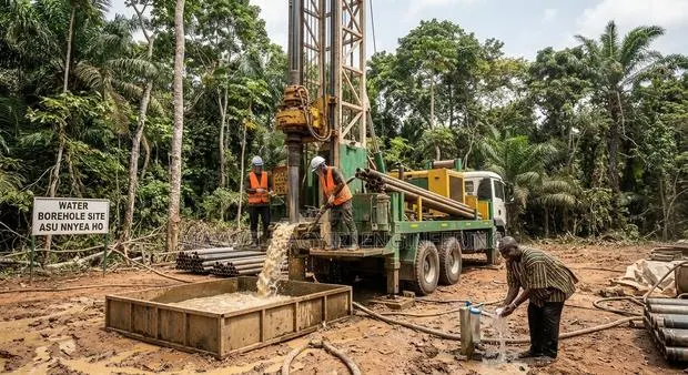 Community Borehole Drilling Masters in Agona Swedru · Photo 1