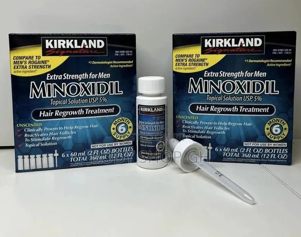 Undiluted Kirkland Minoxidil -Full Pack(Sealed and Original) · Photo 1