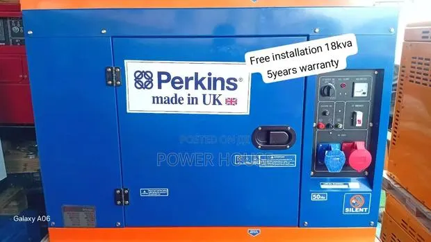 Perkins 18kva Uk Diesel Generator – Reliable Performance 18kva · Photo 1