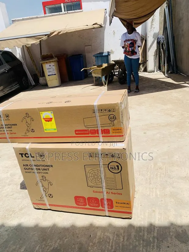 Shop the New White Dark Grey Inverter TCL 1.5hp · Photo 1
