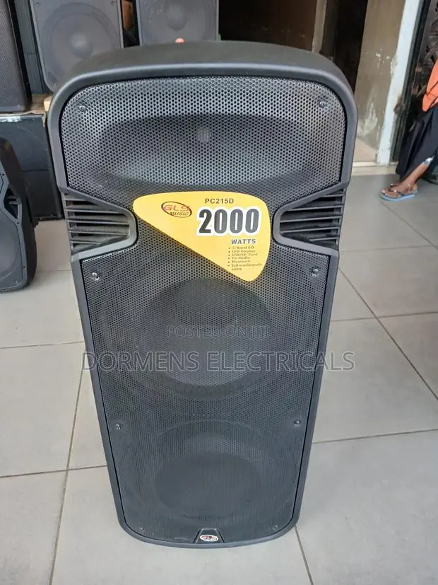 GLS Music PC215D Rechargeable Speaker Double · Photo 1