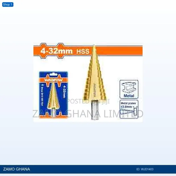 Step Drill Bit - Wjd1403 · Photo 1