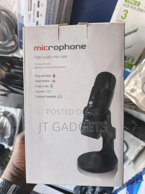 Podcasts Desktop Live Condenser Microphone · Photo 1