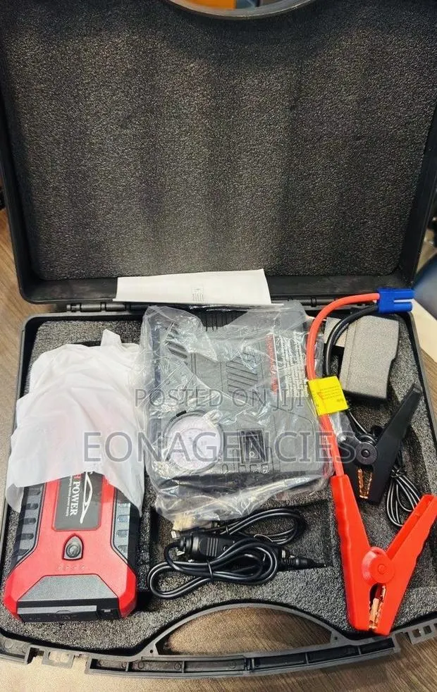 Car Jump Starter + Tire Inflator Kit – High Power Multi Function · Photo 1