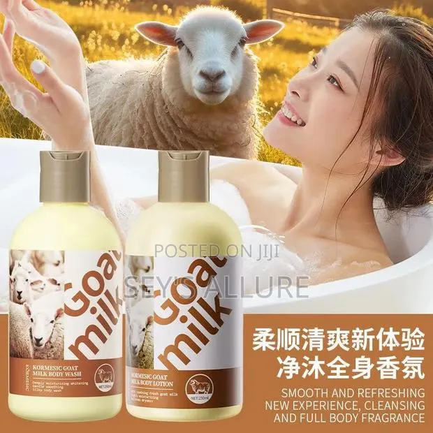 Goat Milk Body Wash & Lotion · Photo 1