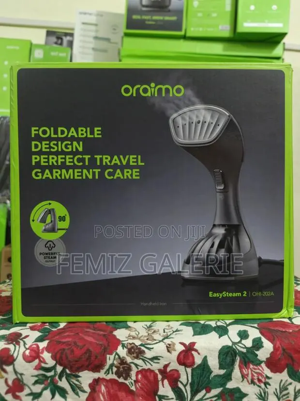 Oraimo EasySteam 2 Foldable Portable Handheld Steamer · Photo 1