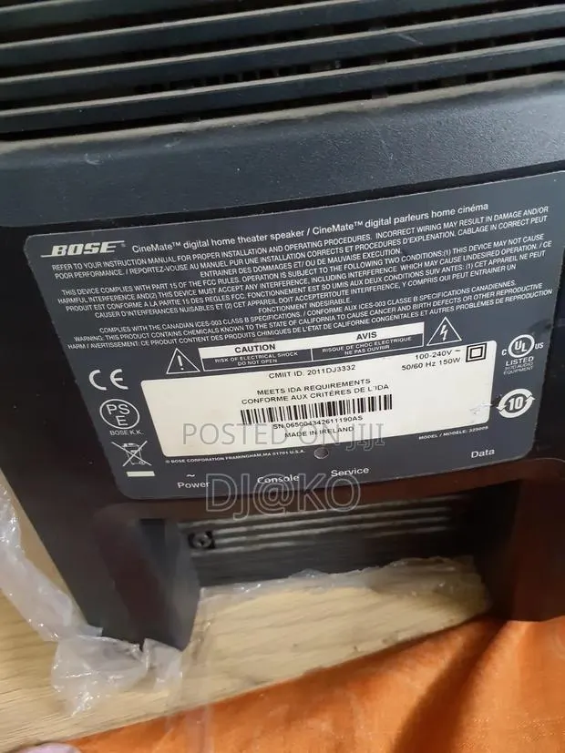 Bose Cinemate Wireless Woofet · Photo 1